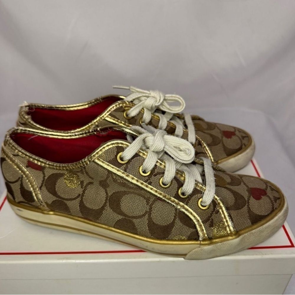 Coach Dee Secret Admirer Sneakers size 7.5M - Picture 2 of 7